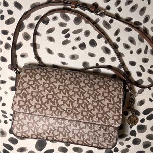 Brown DKNY Crossbody / Shoulder Bag